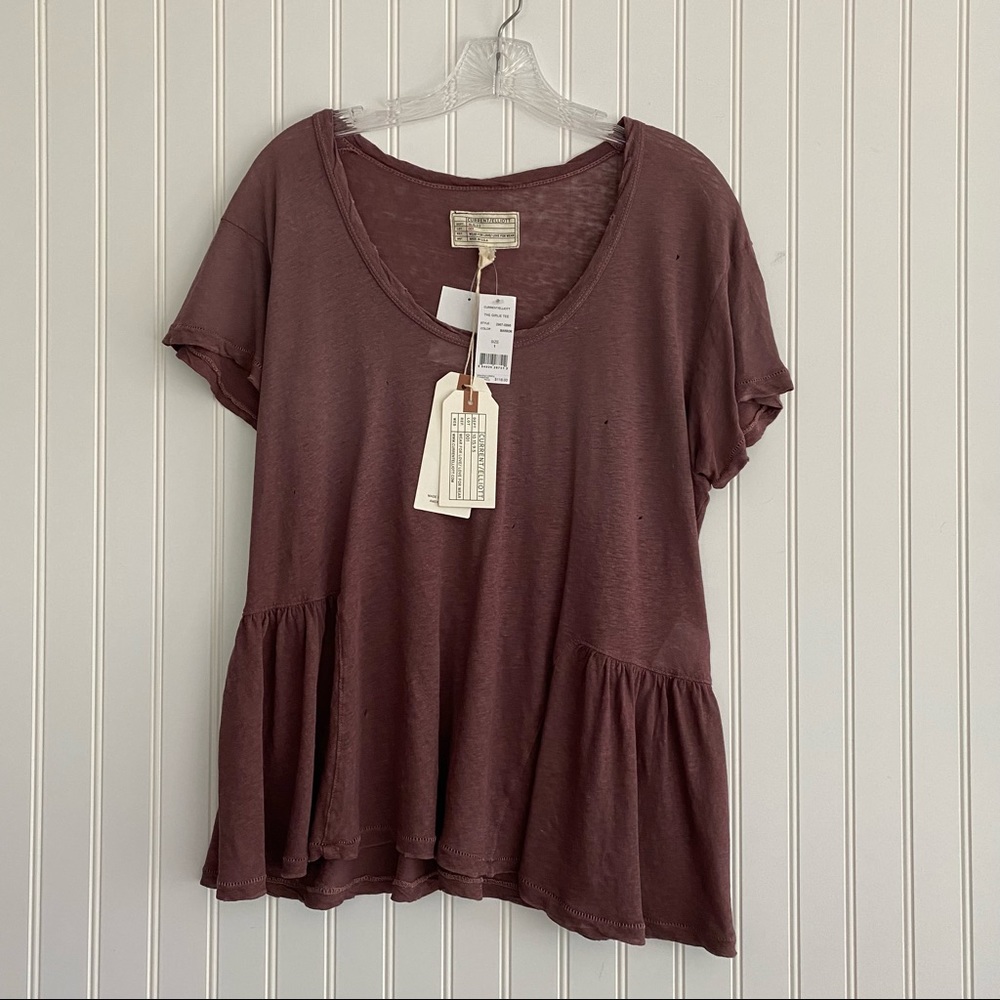 Current Elliott The Girlie Tee SIZE 1 (small)